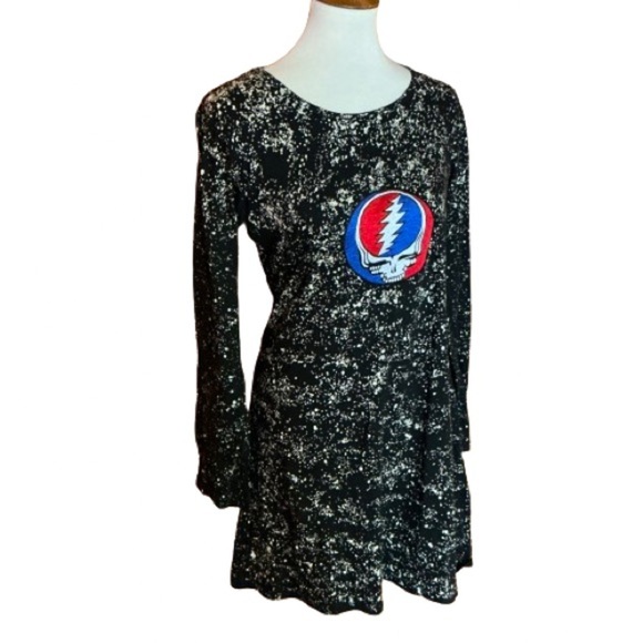 Grateful Dead Dark Star Stealie Dress - Picture 1 of 12